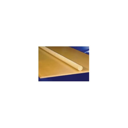 Professional Plastics Natural Ultem 12 L, 0.375 W RULT2300NA.375